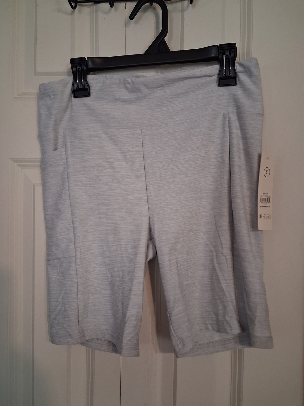 No Boundaries Light Gray Women's Bike Shorts